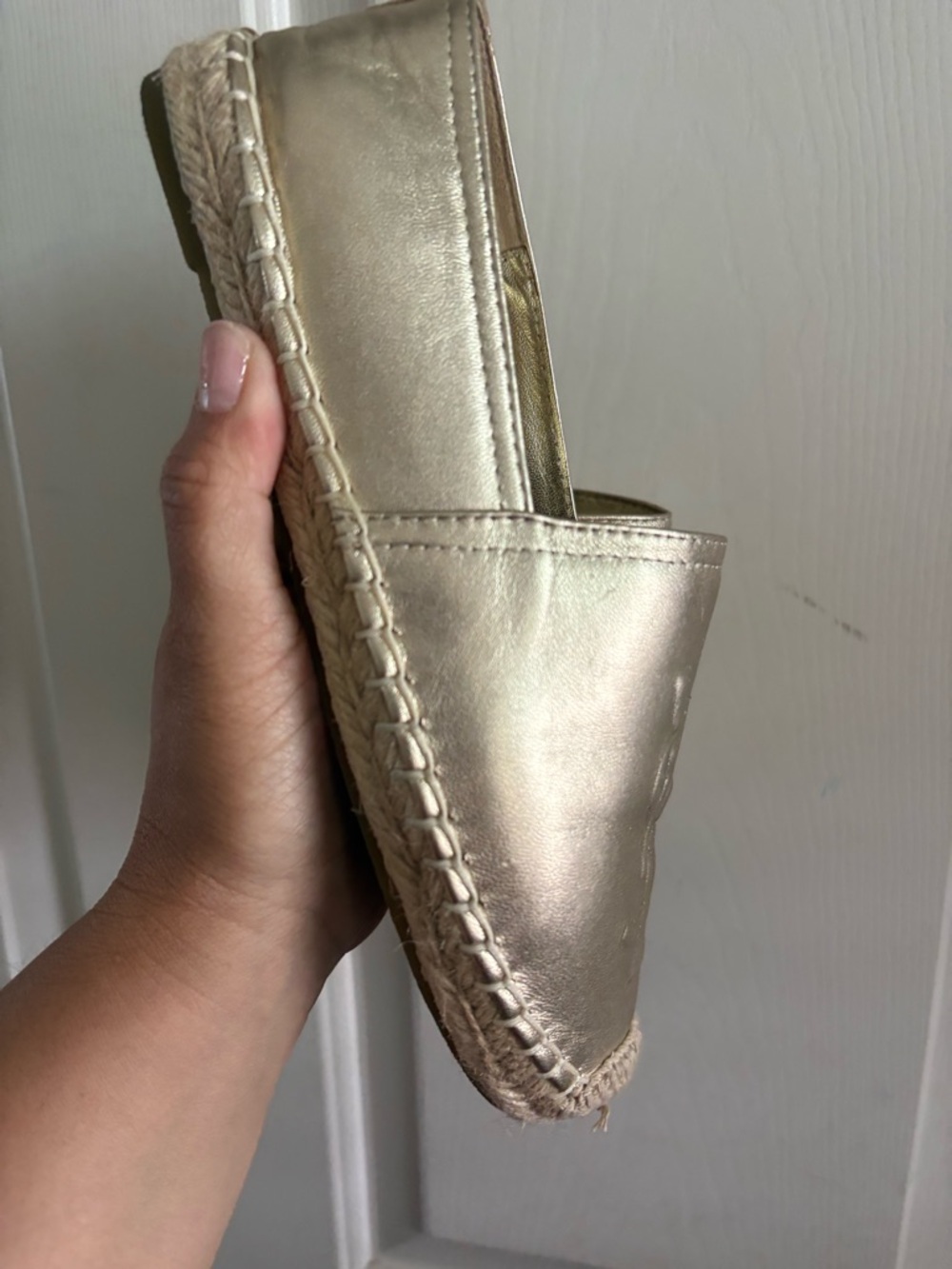 YSL Gold Espadrilles size 6 - Picture 2 of 6